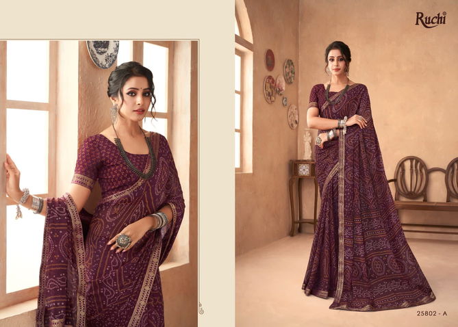 Ruchi Simayaa 18 Daily Wear Printed Sarees Catalog
